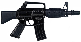 Pištoľ pre deti - COMMAND M-136 KOVOVÁ Puška ZAPNUTÁ 37 cm