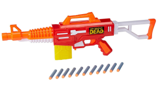 Detská zbraň - M16 puška + časopisov a 12 šípok pre Nerf