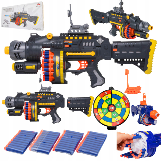 Detská zbraň - Guľomet Hero NERF 40x kazety