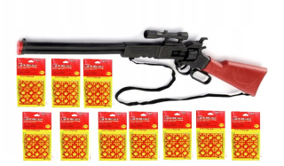 Detská zbraň - Rifle pre kapucňu + Bang + dym + 10 x kazety !!!