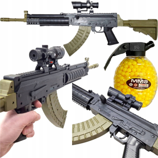 ASG AK47 Kalasznikow Ball Rifle+ 800 loptičiek