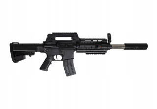 Detská zbraň - Puška na M4A1 + Laser DOPRAVA ZDARMA !!!