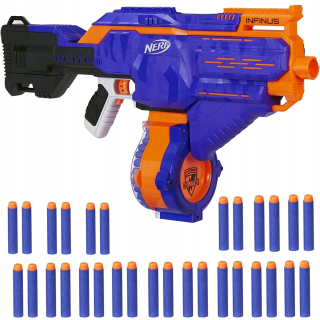 Detská zbraň - Puška NERF N-STRIKE ELITE INFINUS AUTOMATIC +30 ST