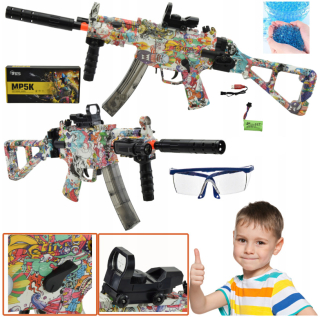 Pištoľový stroj pre pušku pre guľky Gel Arrow 2in1