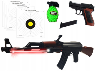 Detská zbraň - Rifle Gun Kalashnikov AK47 + Balls
