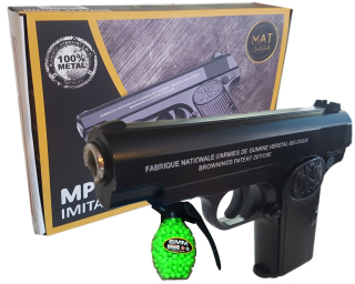 Detská zbraň - KOVOVÁ PISTOLA MPK-C17 + PIS Vie 1