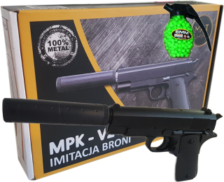 Detská zbraň - MPK-V2 + PIT CC34 Metal Gun Rifle