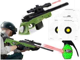 Detská zbraň - Pištoľ puška pištoľ sniper + k ne