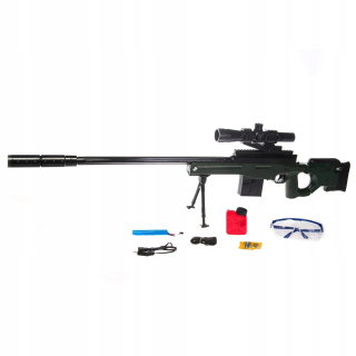 Pištoľ pre deti - Pušky sniper automatické gélové guličky