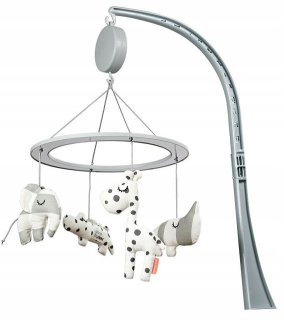 Karuzela na posteli vykonáva Deer Grey Sleepy