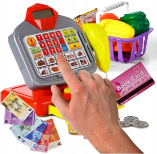 Detská pokladňa - obchod - Fiškálna pokladnice. Big Shop Calculator