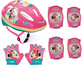 Cyklistické prilby chrániče rukavice Mouse Minnie