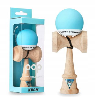 Kendama Okrem Pop japonská hra Drevená Light Blue
