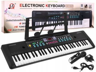 Klávesnica Klavír pre deti orgány + Mikrofón + USB