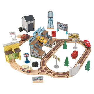 Drevená dráha pre deti - KidKraft Great Treat garáž Cars Car Drevená DISN
