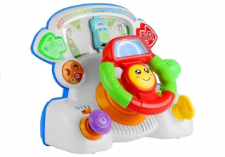 Vzdelávací volant. Interaktívne svetelné zvuky