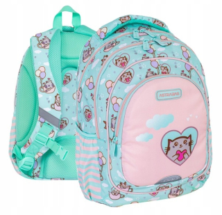 Viackomorový školský batoh AstraBag Multicolor 20 l