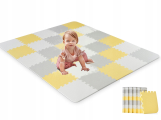 Vzdelávacia podložka pre deti - Kinderkraft Luno pena rohože puzzle 180x150