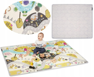 Vzdelávacia podložka pre deti - Kinderkraft Mata Foam Carpet Matty obojstranné