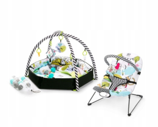 Vzdelávacia podložka pre deti - Kinderkraft SmartPlay Mata SmartFun Leżaczek