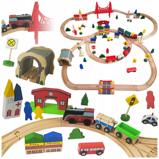 Detská kozmetika - Kinderplay Drevené fronty stopu na batériách