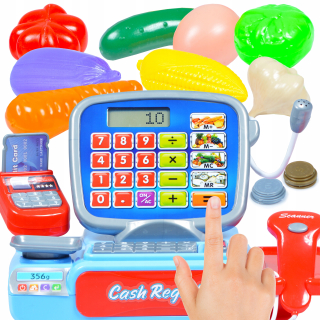 Detská pokladňa - obchod - Kinderplay fiškálne Nákupný Puzdra pre deti Hmotnosť