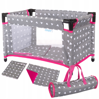 Postieľka pre bábiku - 
 Kinderplay Dolls Turistické playPen