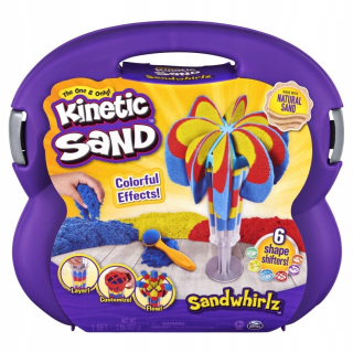 Kinetický piesok - Kinetic Sand Fountain Sand Mega Set v kufri