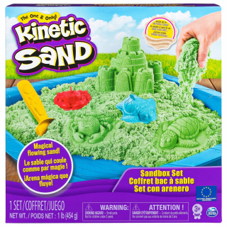 Kinetický piesok - Kinetický piesok Kinetic Sand Set Hrad 454g