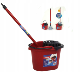 Detská sada na upratovanie - Klein Vileda 6722 Bucket Bucket + MOP pre deti