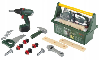 Skrinka, kufrík s náradím - Klein 8520 Box s Bosch Náradie Skrutkovač