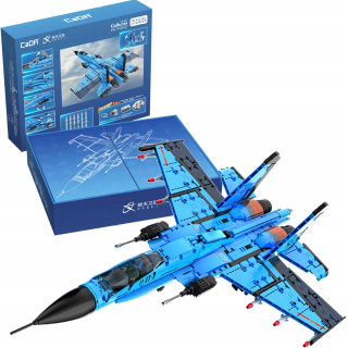 Stavebnica, slamky - Cada Mocel Blocks Fighter J-15 Flying Shark Casci