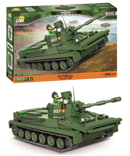 Stavebnica Cobi - Cobi 2235 tehly PT-76 nádrž vo Vietname