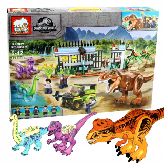 Stavebnica - Jurassic World Blocks Lov na T-Rexa, Dino