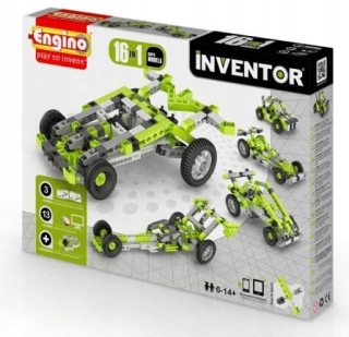 Stavebnica pre deti -  Štrukturálne Pads Engin Inventor 16W1 Car