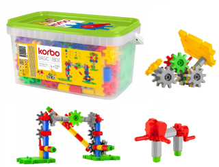 Stavebnice KORBO - Stavebné bloky korby Základné prvky 180