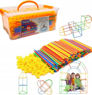 Prúžok bloky slamky 800 EL v krabici