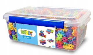 Stavebnica - Štrukturálne bloky Oblátky Meli Basic Edu 2000el