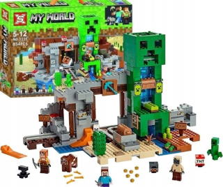LEGO súprava - Bloky mín Creeper - Minecraft 834el