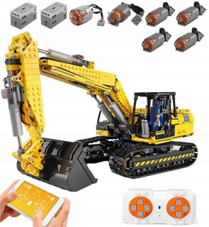 Stavebnica - Klocki bager Technic MK 13112 RC Application