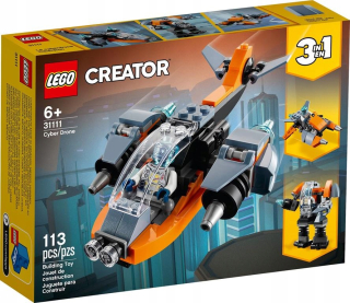 Stavebnica LEGO Creator 3 w 1 - Tvorca Lego 31111 Cyberdron Blocks