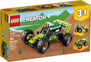 LEGO Tvorca 31123 Field Rover 3 v 1