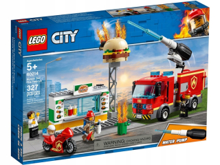 Lego City bloky na záchranu v horiacej tyče 60214