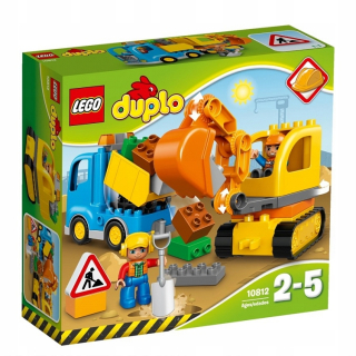 Lego Duplo 10812 blokuje nákladných a rýpadlo