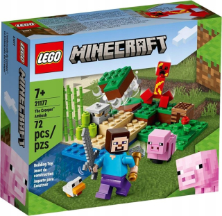 Stavebnica LEGO Minecraft - LEGO MINECRAFT 21177 CREEPER AMBUSH