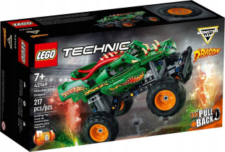 Lego Technic 42149 Monster Jam Dragon 2 v 1 blokoch