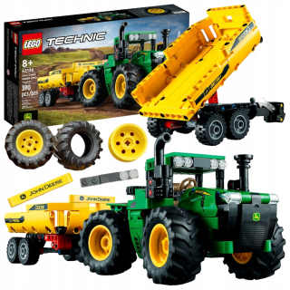 LEGO Technic Blocks Tractor s Tractorom Tractorom John Deer 4WD Set XL