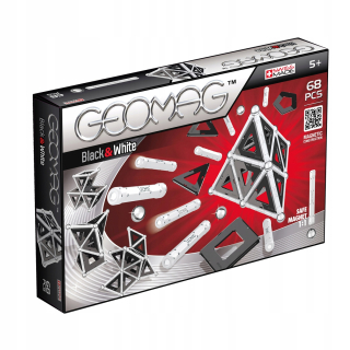 Geomag Black & White 68 EL Magnetic Blocks