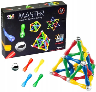 Magnetic Blocks Cube 63 El Neo Puzzle