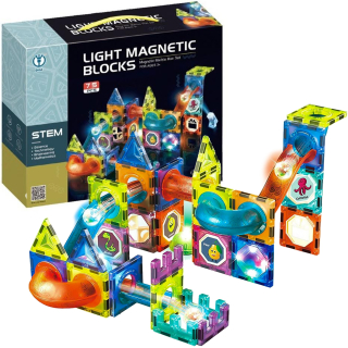 Magnetické bloky panely 75EL Glow Set
